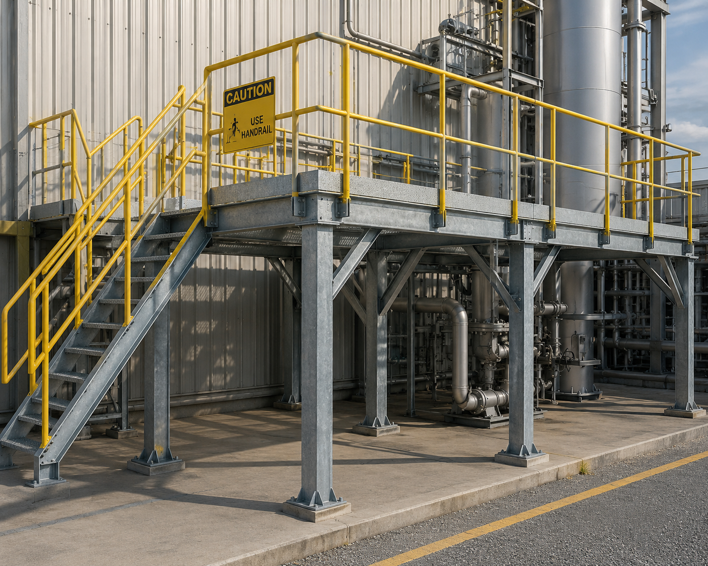Structural Steel Support Works